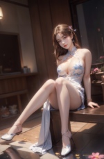 完美世界火灵儿居家性感壁纸(1)